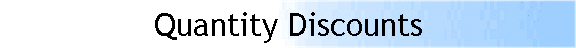 Quantity Discount
